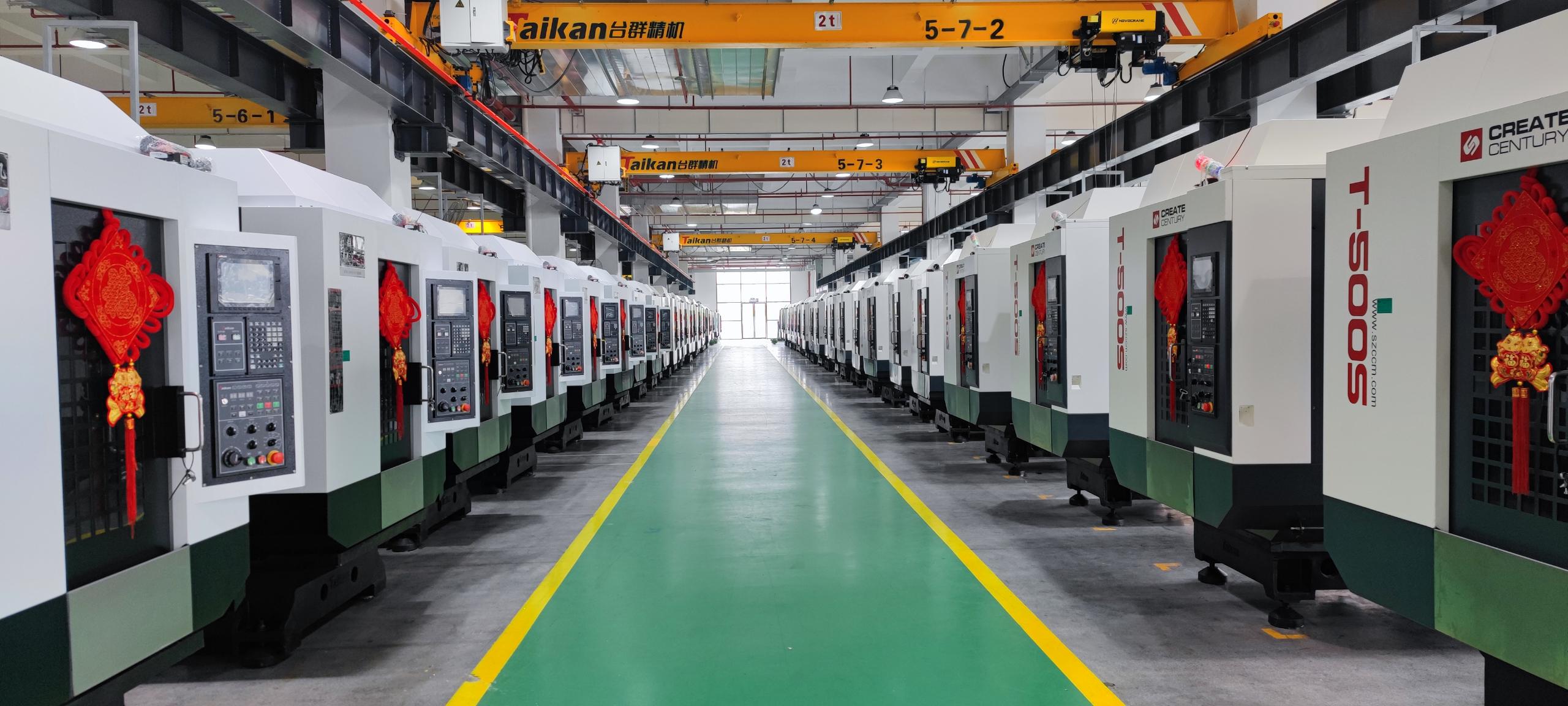 鉆銑加工中心生產(chǎn)車間 鉆銑加工中心生產(chǎn)車間